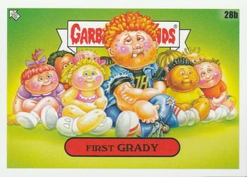 2020 Topps Garbage Pail Kids: Late to School #28b First Grady Front