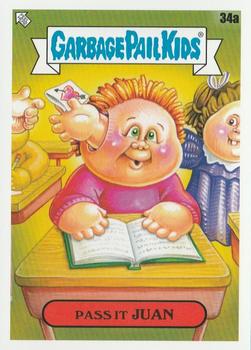2020 Topps Garbage Pail Kids: Late to School #34a Pass It Juan Front