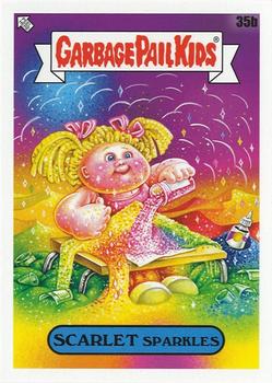 2020 Topps Garbage Pail Kids: Late to School #35b Scarlet Sparkles Front