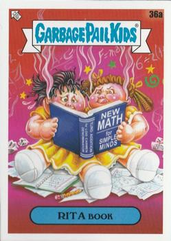 2020 Topps Garbage Pail Kids: Late to School #36a Rita Book Front