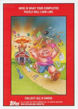 2020 Topps Garbage Pail Kids: Late to School #43a Pee Don Back
