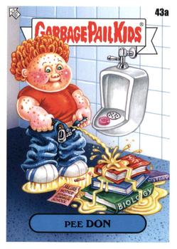 2020 Topps Garbage Pail Kids: Late to School #43a Pee Don Front