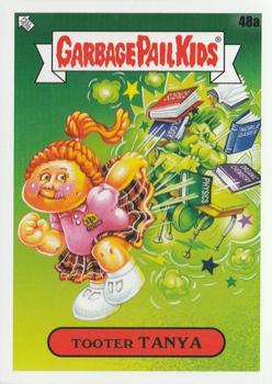 2020 Topps Garbage Pail Kids: Late to School #48a Tooter Tanya Front