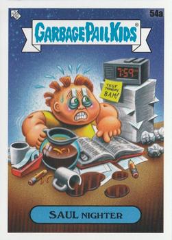 2020 Topps Garbage Pail Kids: Late to School #54a Saul Nighter Front