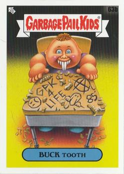 2020 Topps Garbage Pail Kids: Late to School #63b Buck Tooth Front