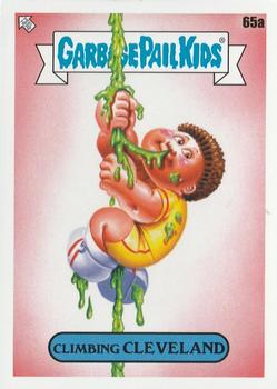 2020 Topps Garbage Pail Kids: Late to School #65a Climbing Cleveland Front