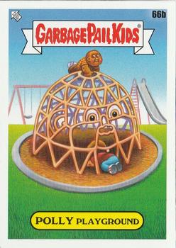 2020 Topps Garbage Pail Kids: Late to School #66b Polly Playground Front