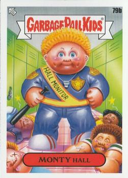2020 Topps Garbage Pail Kids: Late to School #79b Monty Hall Front