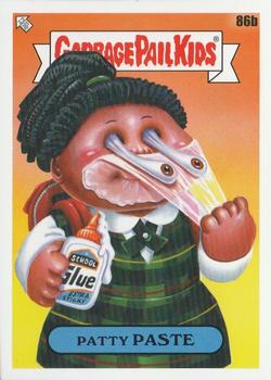 2020 Topps Garbage Pail Kids: Late to School #86b Patty Paste Front
