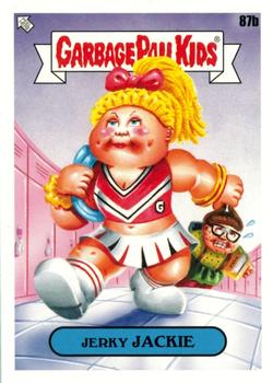 2020 Topps Garbage Pail Kids: Late to School #87b Jerky Jackie Front