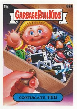 2020 Topps Garbage Pail Kids: Late to School #89a Confiscate Ted Front