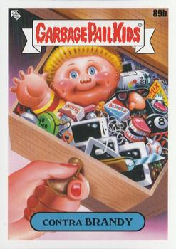 2020 Topps Garbage Pail Kids: Late to School #89b Contra Brandy Front