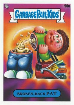 2020 Topps Garbage Pail Kids: Late to School #90a Broken-Back Pat Front