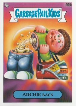2020 Topps Garbage Pail Kids: Late to School #90b Archie Back Front