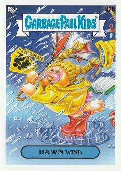 2020 Topps Garbage Pail Kids: Late to School #92b Dawn Wind Front