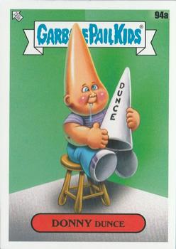 2020 Topps Garbage Pail Kids: Late to School #94a Donny Dunce Front
