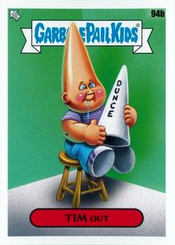 2020 Topps Garbage Pail Kids: Late to School #94b Tim Out Front