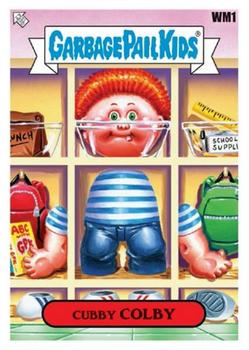 2020 Topps Garbage Pail Kids: Late to School #WM1 Cubby Colby Front