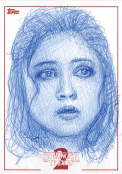 2019 Topps Stranger Things Series 2 - Sketch Artists #NNO Andrew Fry Front