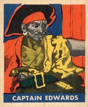 1948 Leaf Pirates #1 Captain Edwards Front
