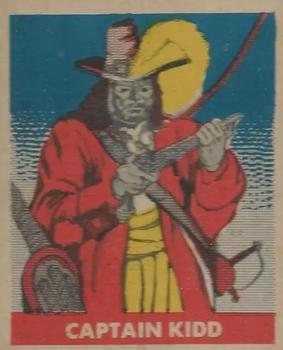 1948 Leaf Pirates #9 Capt. Robert Kidd Front