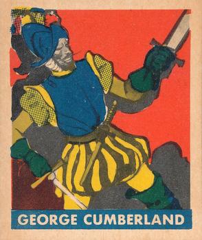 1948 Leaf Pirates #99 George Cumberland Front