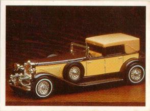 1986 Sanitarium Weet-Bix Collector Cars #4 1930 Deusenberg Model 'J' Front