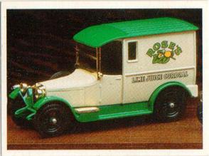 1986 Sanitarium Weet-Bix Collector Cars #5 1927 Talbot Van Front