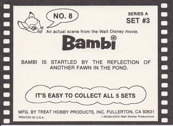 1982 Treat Hobby Disney Bambi #8 Bambi Back