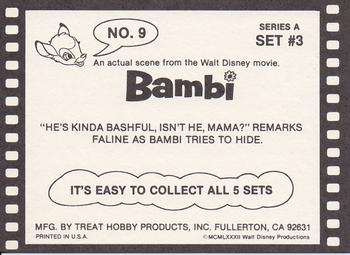 1982 Treat Hobby Disney Bambi #9 Bambi Back