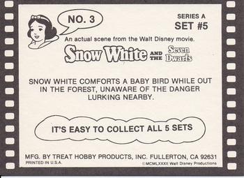1982 Treat Hobby Disney Snow White #3 Snow White Back