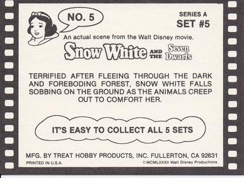1982 Treat Hobby Disney Snow White #5 Snow White Back