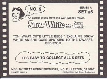 1982 Treat Hobby Disney Snow White #9 Snow White Back