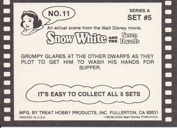 1982 Treat Hobby Disney Snow White #11 Snow White Back