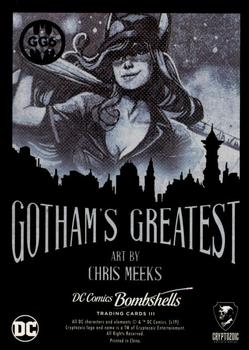 2019 Cryptozoic DC Bombshells Series 3 - Gotham's Greatest #GG6 Batwoman Back