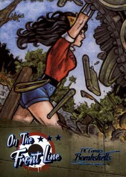 2019 Cryptozoic DC Bombshells Series 3 - On the Front Line #FL1 Wonder Woman Front