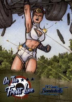 2019 Cryptozoic DC Bombshells Series 3 - On the Front Line #FL2 Power Girl Front