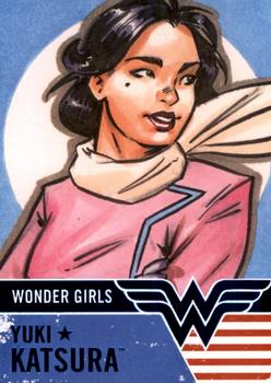 2019 Cryptozoic DC Bombshells Series 3 - Wonder Girls #WG4 Yuki Katsura Front