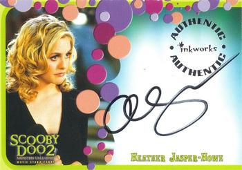 2004 Inkworks Scooby-Doo 2: Monsters Unleashed - Autographs #A-4 Alicia Silverstone Front