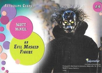 2004 Inkworks Scooby-Doo 2: Monsters Unleashed - Autographs #A-6 Scott McNeil Back