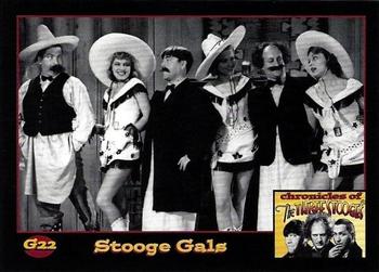 2014 RRParks Chronicles of the Three Stooges - Stooge Gals #G22 Suzanne Kaaren / Jean Carmen / Lola Jensen Front