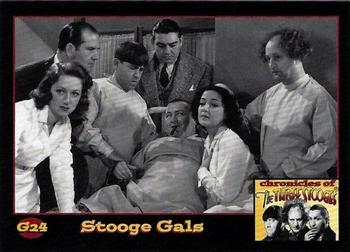 2014 RRParks Chronicles of the Three Stooges - Stooge Gals #G24 Beatrice Blinn / Beatrice Curtis / Dorothy Moore / Robin Raymond / Ethelreda Leopold Front