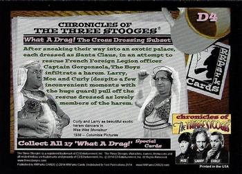 2014 RRParks Chronicles of the Three Stooges - What A Drag! #D4 