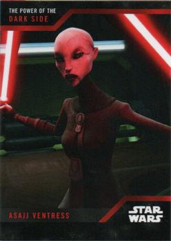 2019 Topps On Demand Set 12: Star Wars: The Power of the Dark Side #5 Asajj Ventress Front