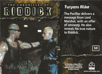2004 Rittenhouse The Chronicles of Riddick #50 Furyans Alike Back