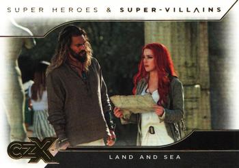 2019 Cryptozoic CZX Super Heroes & Super Villains #05 Land and Sea Front