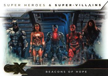 2019 Cryptozoic CZX Super Heroes & Super Villains #07 Beacons of Hope Front