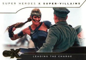 2019 Cryptozoic CZX Super Heroes & Super Villains #14 Leading the Charge Front