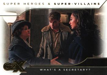 2019 Cryptozoic CZX Super Heroes & Super Villains #17 What’s a Secretary? Front