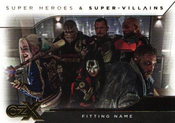 2019 Cryptozoic CZX Super Heroes & Super Villains #20 Fitting Name Front